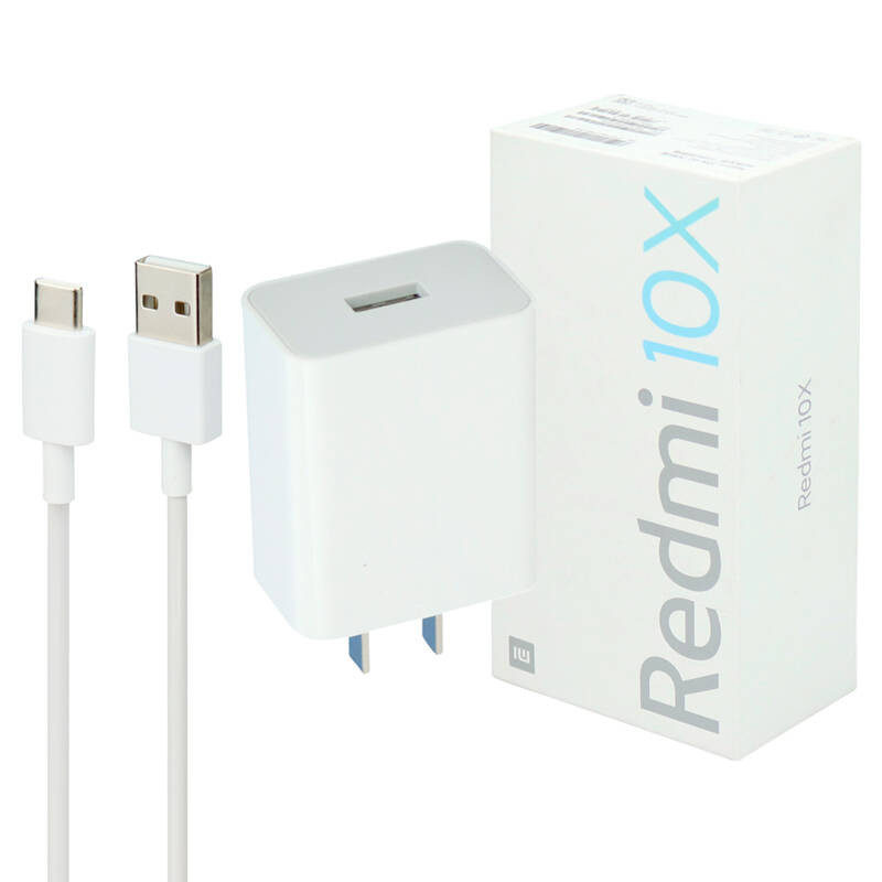 قیمت و خرید شارژر دیواری مدل Redmi 10X به همراه کابل تبدیل USB-C
