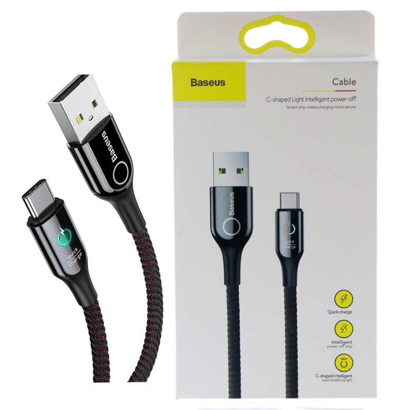 قیمت و خرید کابل تبدیل USB به USB-C باسئوس مدل CATCD طول 1 متر