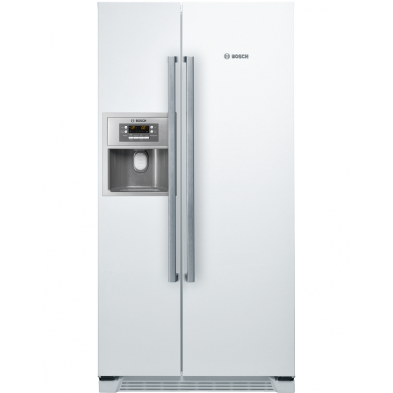مشخصات، قیمت و خرید یخچال فریزر ساید بای ساید بوش Bosch مدل KAN58A104 سفید- فروشگاه اینترنتی آنلاین کالا