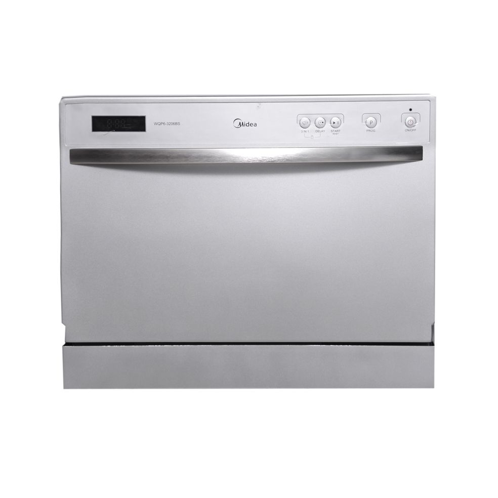 قیمت و خرید ماشین ظرفشویی رومیزی مایدیا مدل WQP6-3206BS