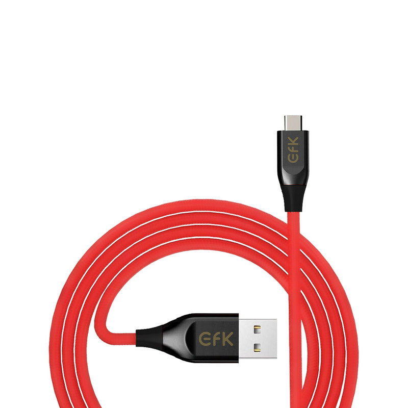 قیمت و خرید کابل تبدیل USB به USB-C مدل EFK-Fast 6 طول 1 متر