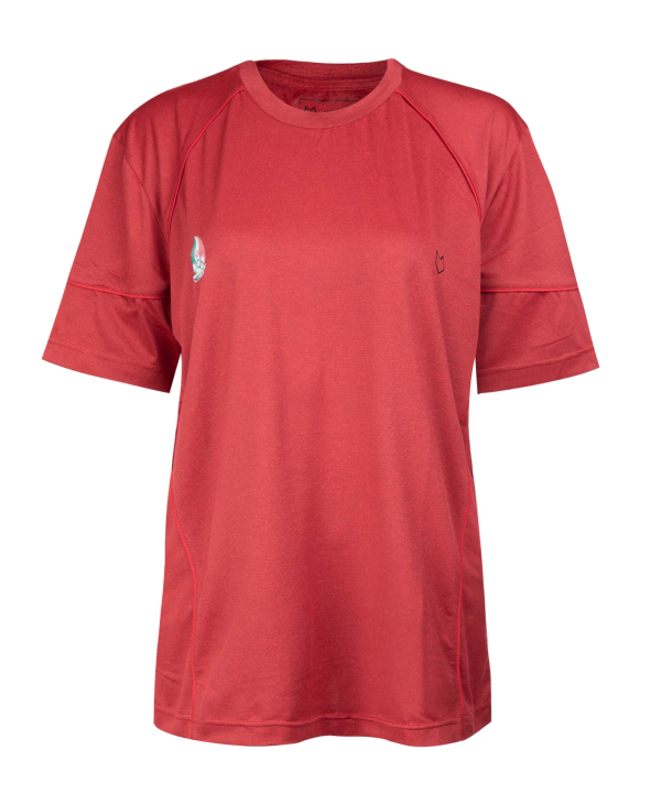 تیشرت ورزشی زنانه مل اند موژ Mel & Moj کد W07049|رنگ قرمز-بانی مد