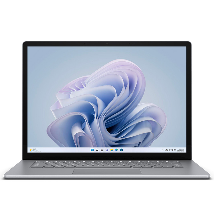 خرید و قیمت خرید لپ تاپ Microsoft Surface Laptop 5 - نمایشگر لمسی ۱۵ اینچی- ۵۱۲ گیگابایت - رم ۱۶GB - پردازنده Intel Core i۷ - نقره‌ای