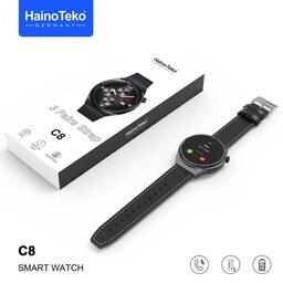 ساعت هوشمند مکالمه دار مشکی هاینوتکو مدل hainoteko C8 | کالندز