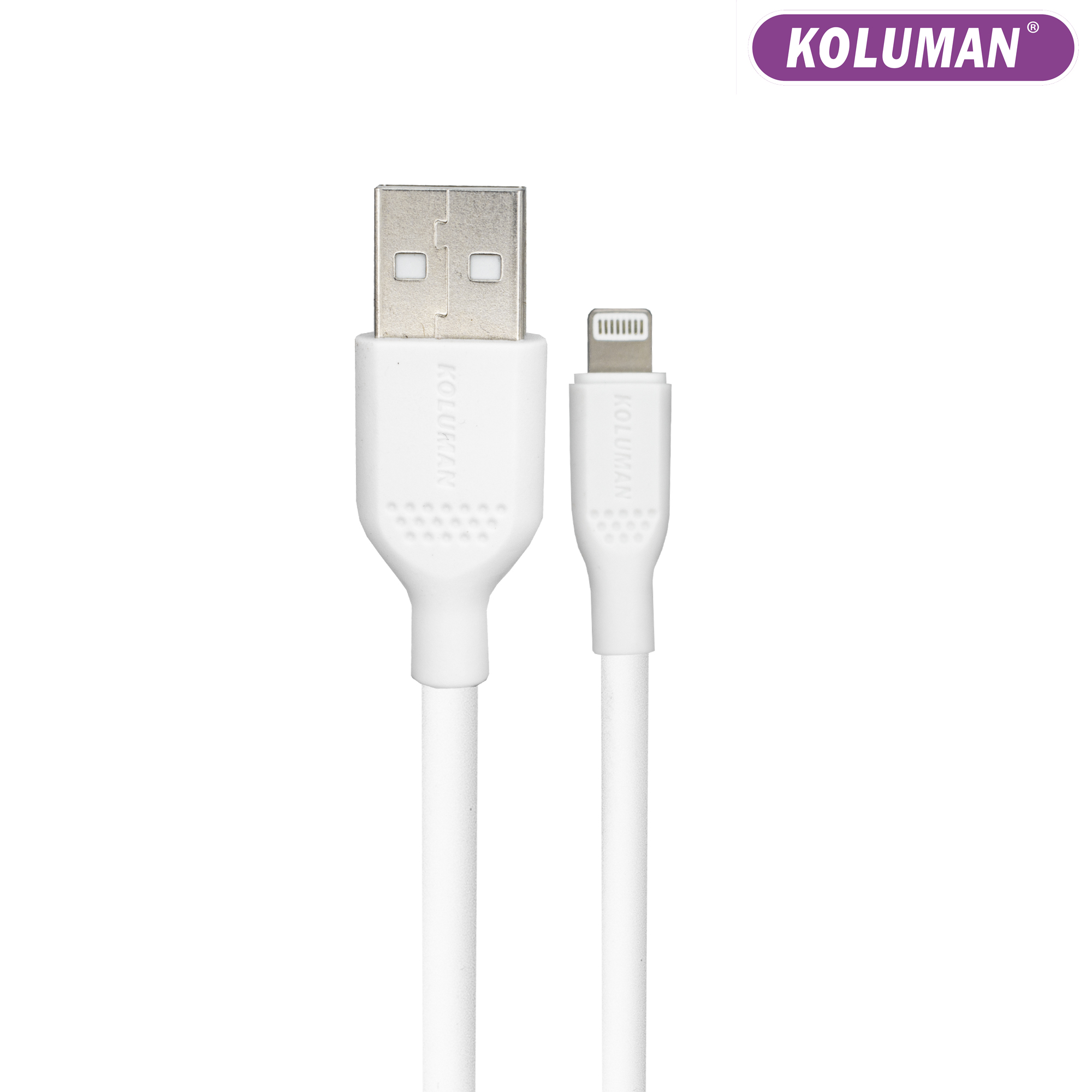 قیمت و خرید کابل تبدیل USB به لایتنینگ کلومن مدل KD - 02 طول 1 متر