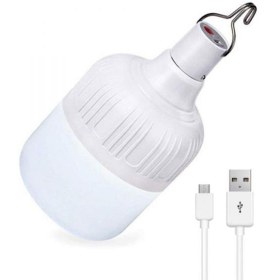 خرید و قیمت لامپ LED شارژی ۵ حالته آرسون مدل ۲۰W به همراه کابل Micro-USB اArson 5-Mode Cordless 20W LED Lamp With Cable USB | ترب