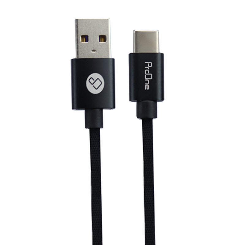 قیمت و خرید کابل تبدیل USB به USB-C پرووان مدل S01 طول 0.20 متر