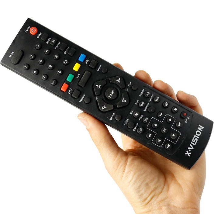 خرید و قیمت کنترل تلویزیون ایکس ویژن X.VISION مدل RC311FMI4X.VISIONRC311FMI4 SERIES TV REPLACES REMOTE CONTROL