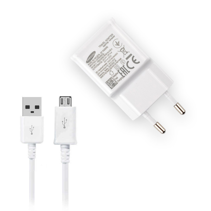 قیمت و خرید شارژر دیواری مدل EP-TA20EWE به همراه کابل تبدیل Micro USB