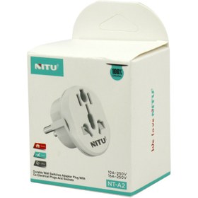 خرید و قیمت تبدیل 3 به 2 برق نیتو مدل A3-NT ا Nitu A3-NT Adaptor Converter| ترب