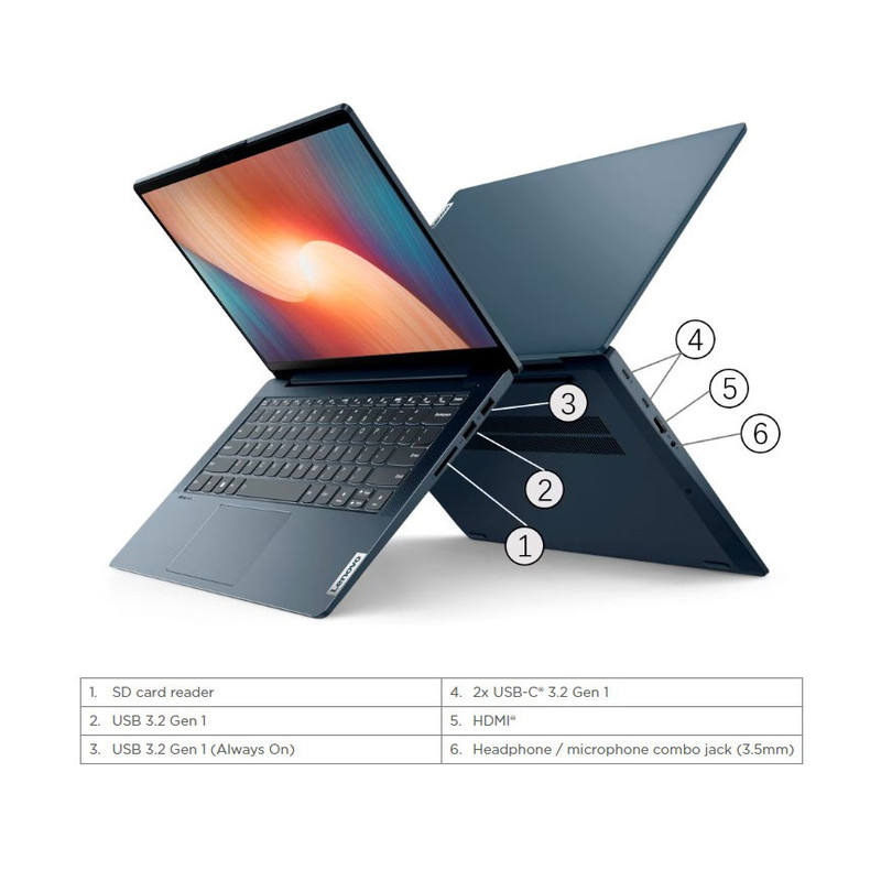 قیمت و خرید لپ تاپ 15.6 اینچی لنوو مدل IdeaPad 5 15IAL7-i7 1255U 16GB512SSD MX550