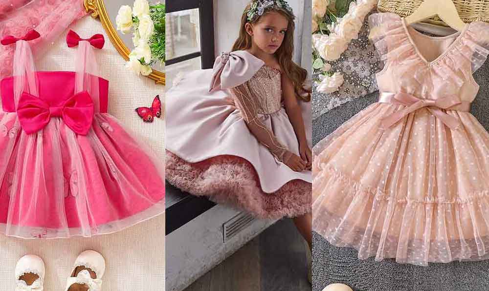 42 لباس مجلسی بچگانه دخترونه 2023 جدید؛ دلبر و عروسکی واسه فرشته های خونه -گلی خانوم