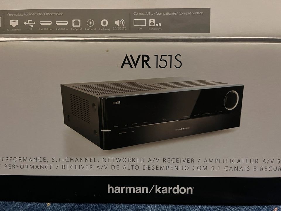 خرید و قیمت پخش‌کننده صوتی هارمن کاردن مدل AVR151S | ترب