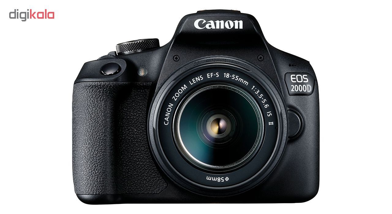 قیمت و خرید دوربین دیجیتال کانن مدل EOS 2000D به همراه لنز 18-55 میلی مترIS II