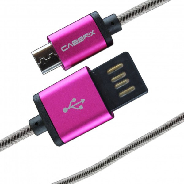 قیمت و خرید کابل تبدیل microUSB به USB دو طرفه کابریکس به طول 1.5 متر