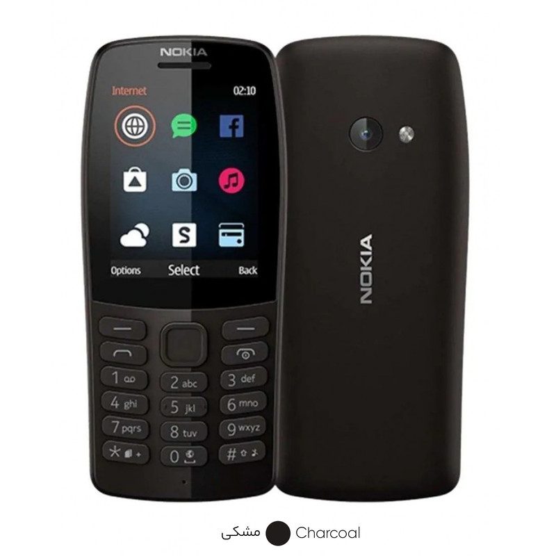 گوشی موبایل نوکیا مدل Nokia 210FA ظرفیت 16مگابایت دو سیم‌ کارت (سامتل)