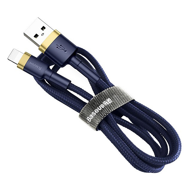 قیمت و خرید کابل تبدیل USB به لایتنینگ باسئوس مدل cafule طول 1 متر