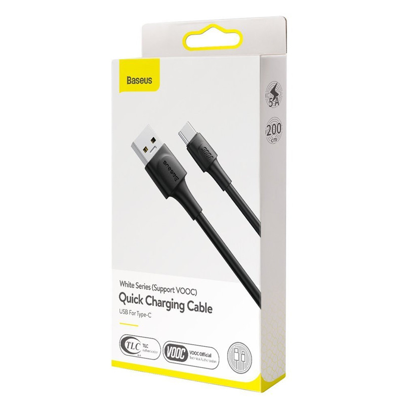 قیمت و خرید کابل تبدیل USB به USB-C باسئوس مدل CATSW-G طول ۲ متر