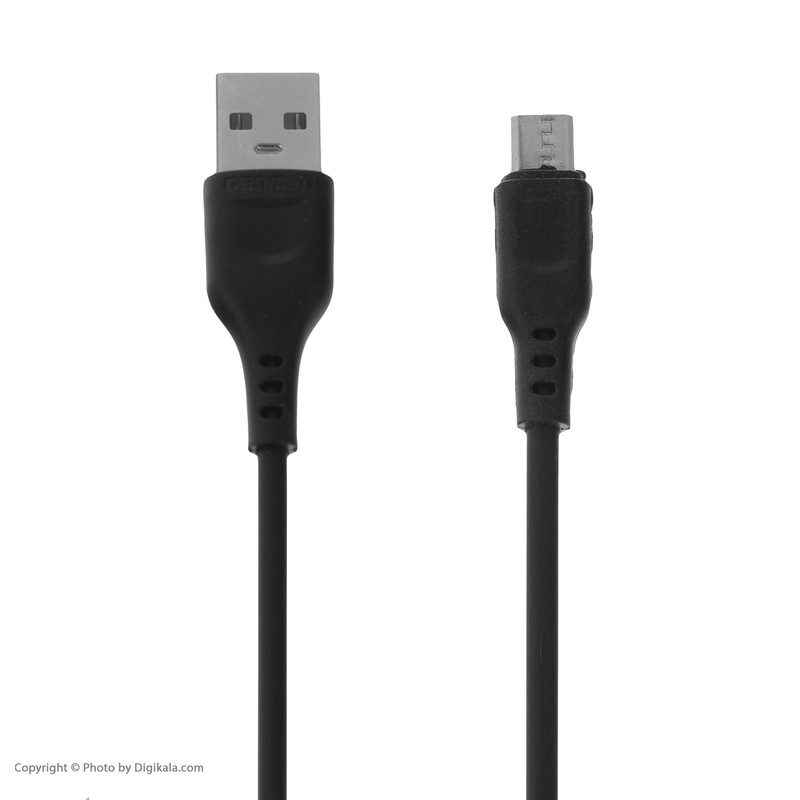 قیمت و خرید کابل تبدیل USB به microUSB دن‌من مدل D01V طول ۱ متر