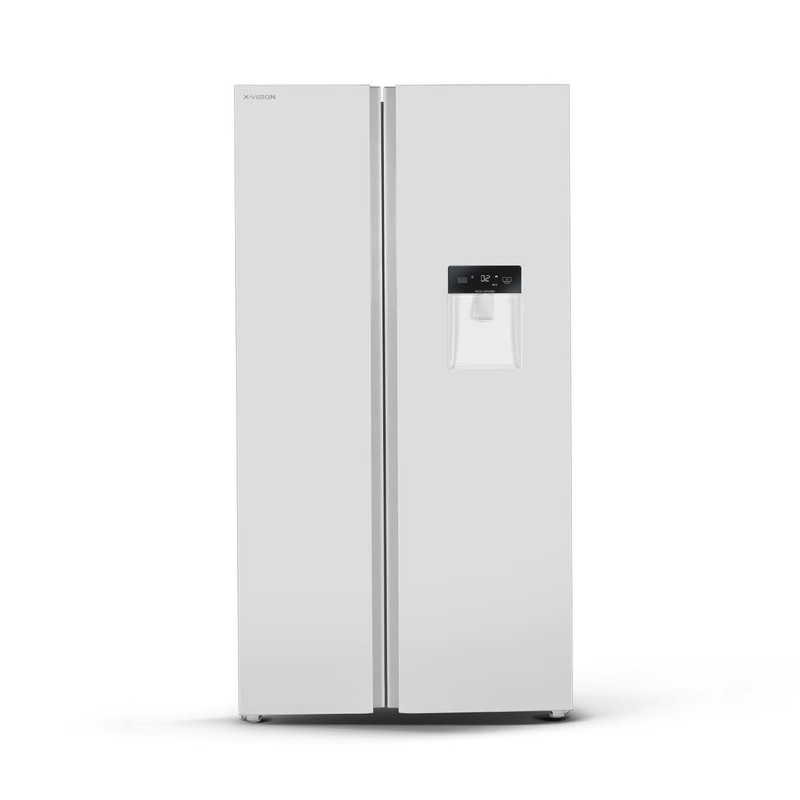 قیمت و خرید یخچال و فریزر ساید بای ساید 30 فوتی ایکس ویژن مدل TS666-AWD/ASD