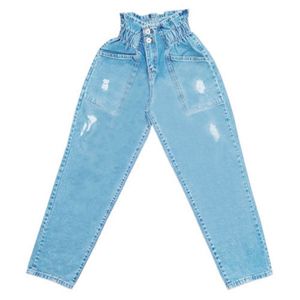 قیمت و خرید شلوار جین زنانه مدل مام استایل کد D-H - فاطیمامد