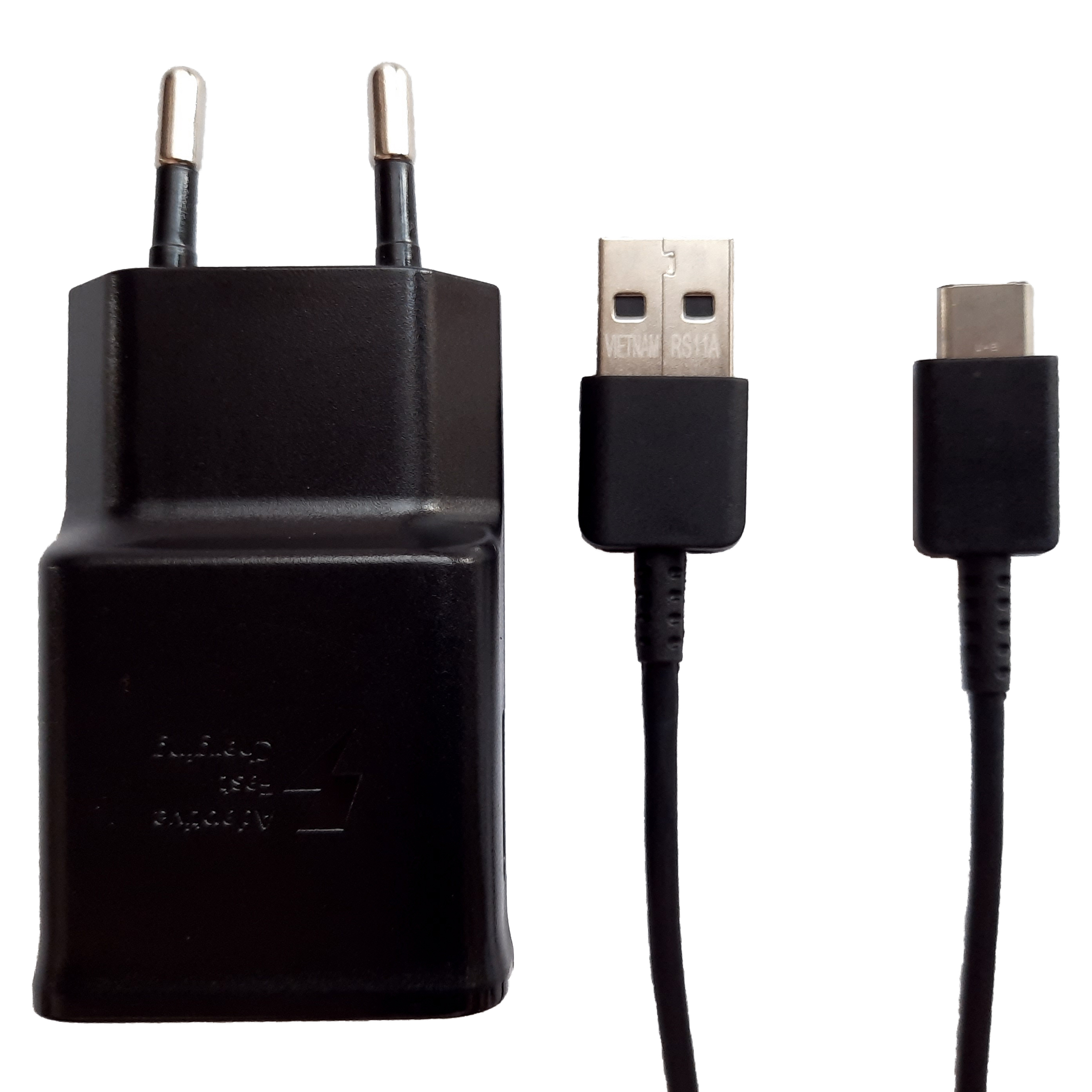 قیمت و خرید شارژر دیواری مدل EP-TA200 به همراه کابل تبدیل USB-C