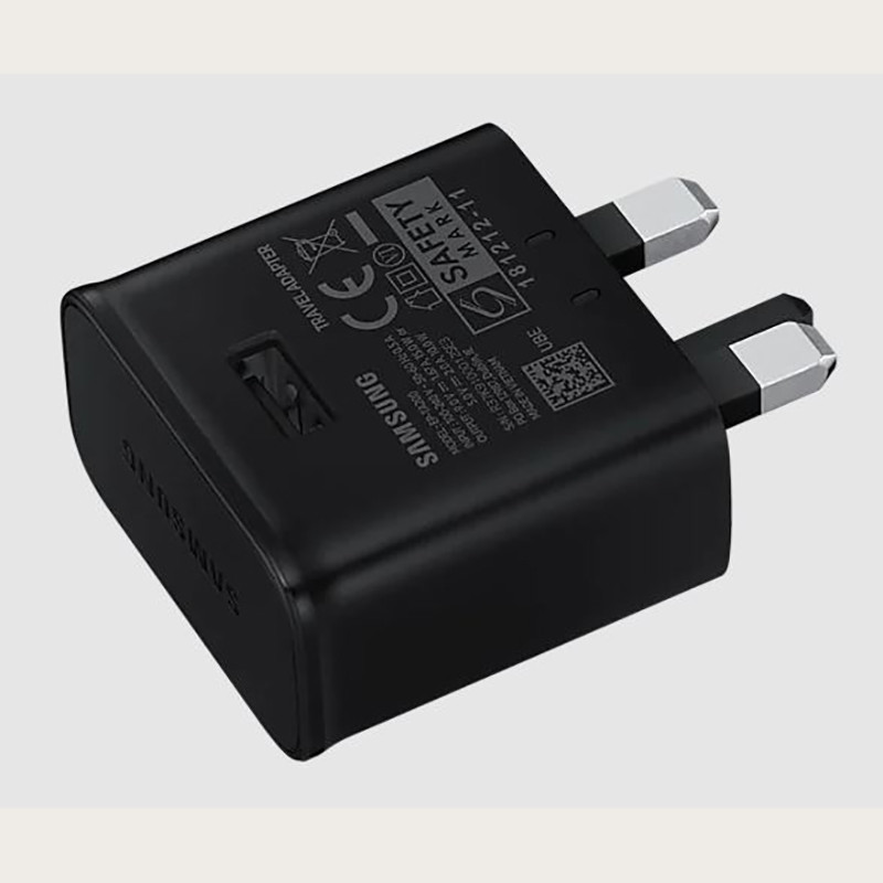 قیمت و خرید شارژر دیواری سامسونگ مدل EP-TA200CBEGGB به همراه کابل تبدیل USB- C