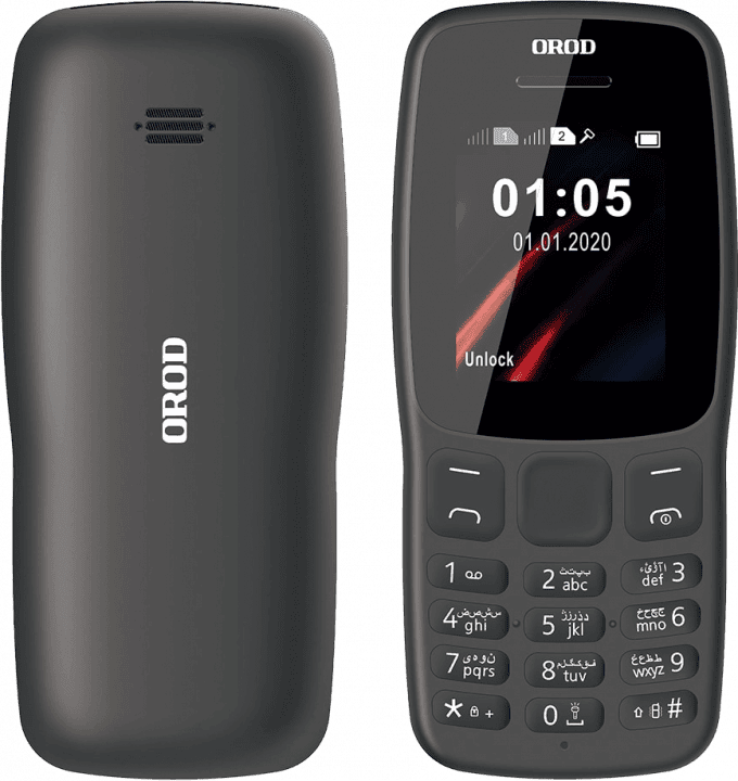 گوشی ساده (دکمه ای) Orod مدل 106 - فروشگاه ابزارجو