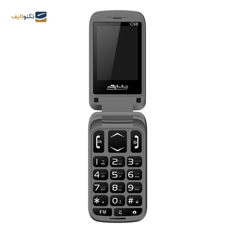 قیمت گوشی موبایل جی ال ایکس زوم می مدل C98 دو سیم کارت مشخصات