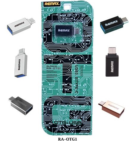 خرید و قیمت تبدیل OTG اورجینال ریمکس USB To Type-C ا REMAX OTG USB To Type-CConverter Original Model RA-OTG1 | ترب