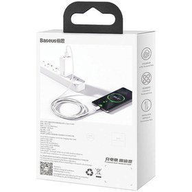 خرید و قیمت کابل تبدیل سوپر فست شارژ USB به USB-C باسئوس مدل CATYS-01 66W6A طول 1 متر | ترب
