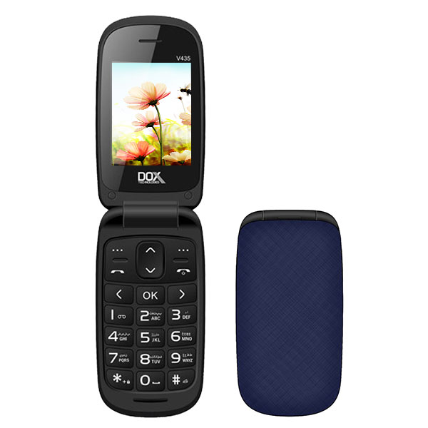 ✓ قیمت و مشخصات گوشی موبایل داکس مدل V435 دو سیم‌ کارت ظرفیت 64 مگابایت و رم32 مگابایت - زیراکو ✓