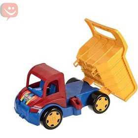 خرید و قیمت ماشین بازی زرین تویز مدل کامیون 120 کیلو سوپر معدن F2 ا ZarrinToys Mini Truck Super F2 Car Toys | ترب