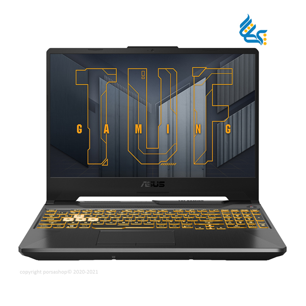 لپ تاپ 15.6 اینچی ایسوس مدل TUF Gaming F15 FX506HC Core i5 11400H 8GB512SSD 4GB RTX 3050 - پرساشاپ