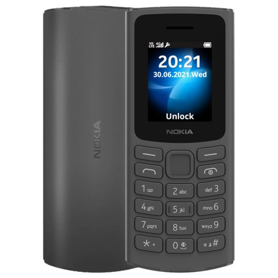 گوشی نوکیا 2021 105 | حافظه 128 رم 48 مگابایت ( بدون گارانتی شرکتی) ا Nokia105 2021 128/4 ... | موبایل مرکزی