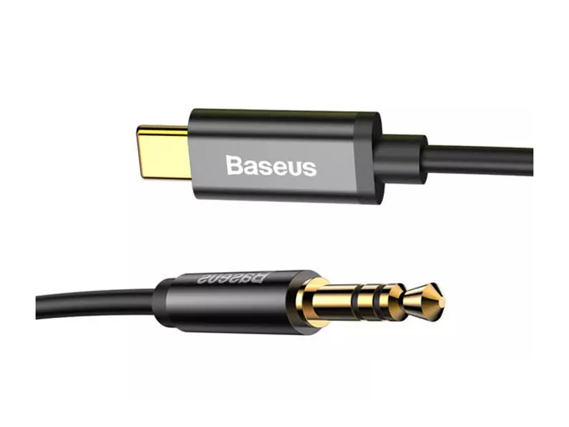 کابل تبدیل تایپ سی به جک 3.5mm صدا بیسوس مدل Baseus Type-C to 3.5