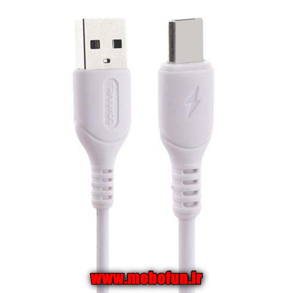 موبوفان | مرکز پخش قاب و گلس | کابل تبدیل USB به USB-C ترانیو مدل X1 طول 1متر