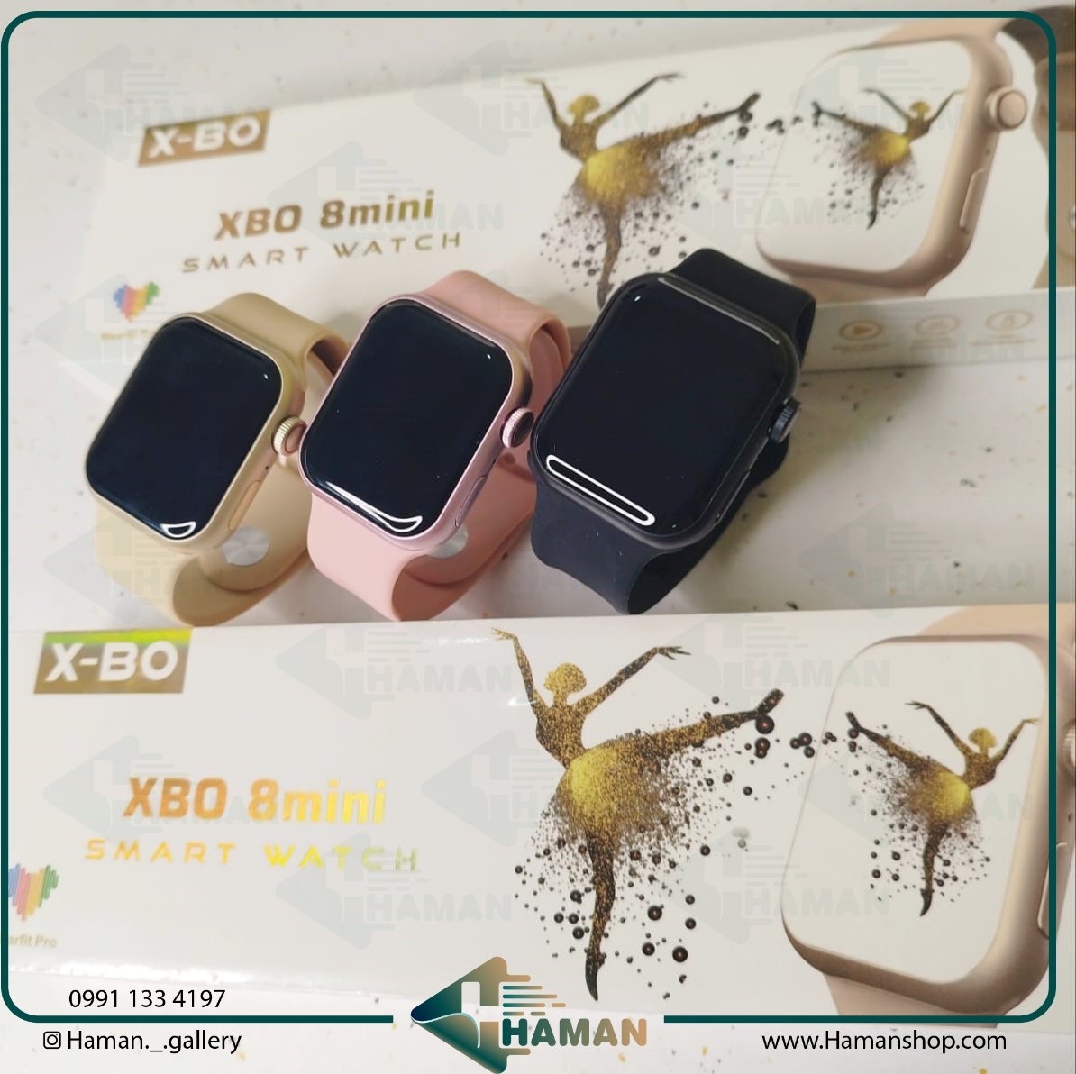 ساعت هوشمند xbo 8 mini - فروشگاه هامان