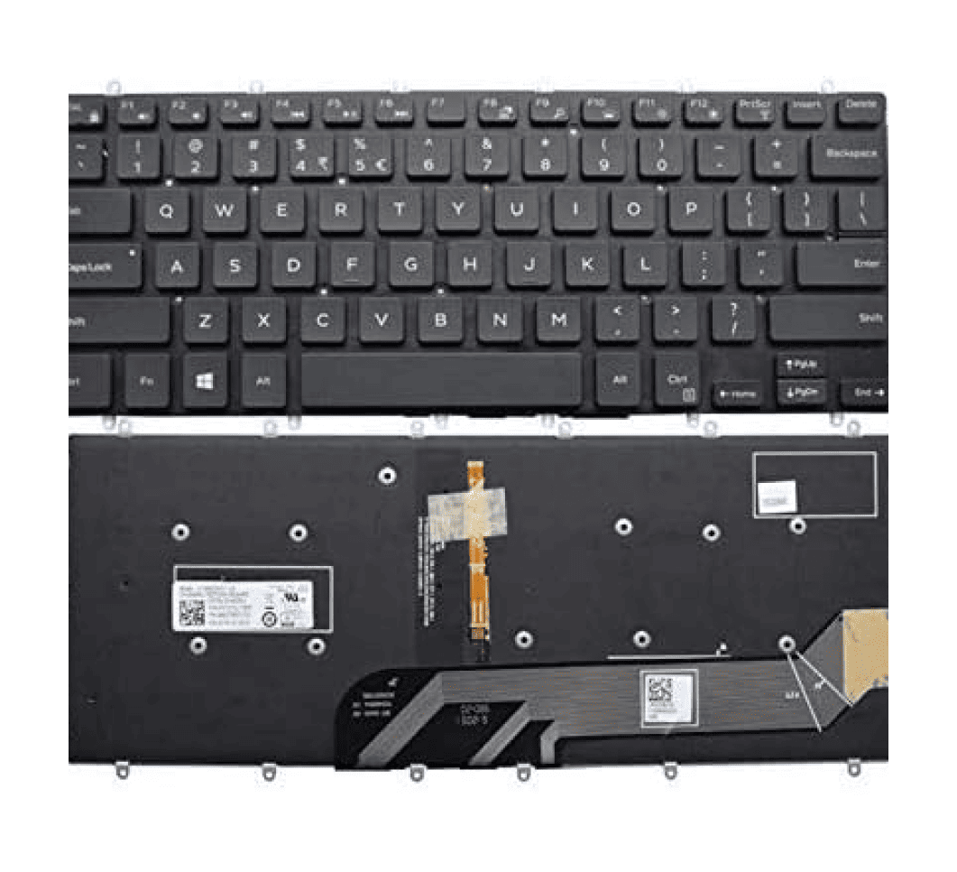 Techie Laptop Keyboard For Dell Inspiron 14-7000, 7460, 7466, 7467, 7472Series Laptops - Techie Store