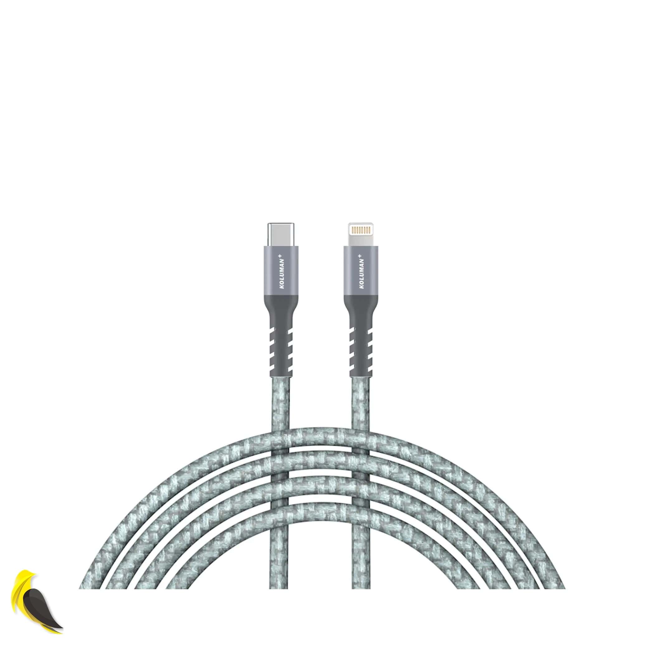 خرید و قیمت کابل تبدیل USB-C به لایتنینگ کلومن پلاس مدل +K3 | آهیل مارکت