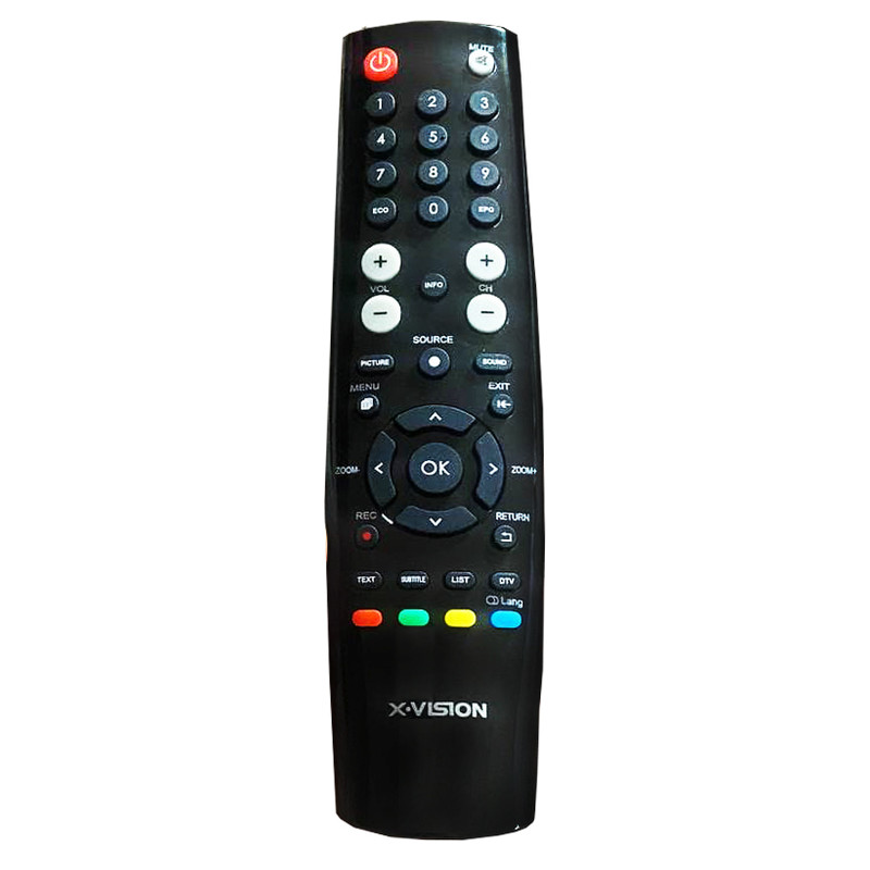 قیمت و خرید ریموت کنترل تلویزیون ایکس ویژن مدل 1392