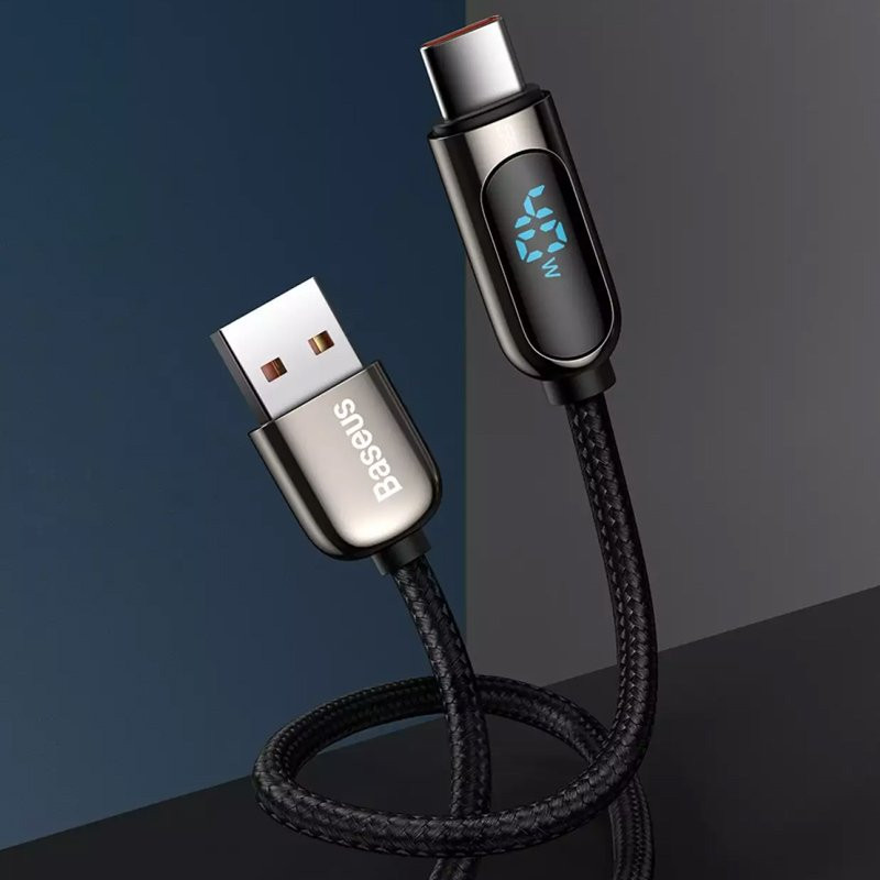 قیمت و خرید کابل تبدیل USB به USB-C باسئوس مدل CATSK-0 طول 1 متر