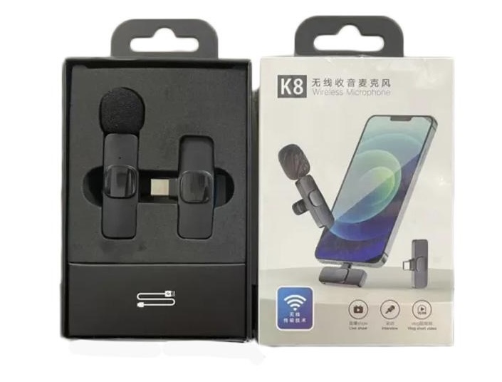 میکروفون یقه ای بی سیم مدل K8 | خرید آنلاین|لوازم دیجیتال موبو 360