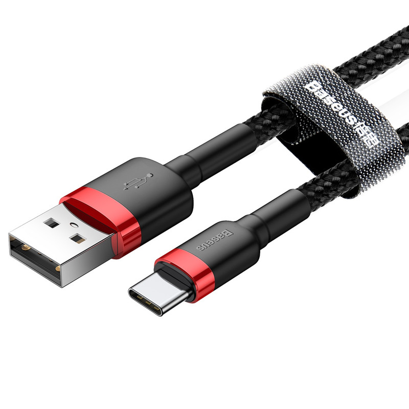 قیمت و خرید کابل تبدیل USB به USB-C باسئوس مدل CATKLF-U91 Cafule طول 3 متر