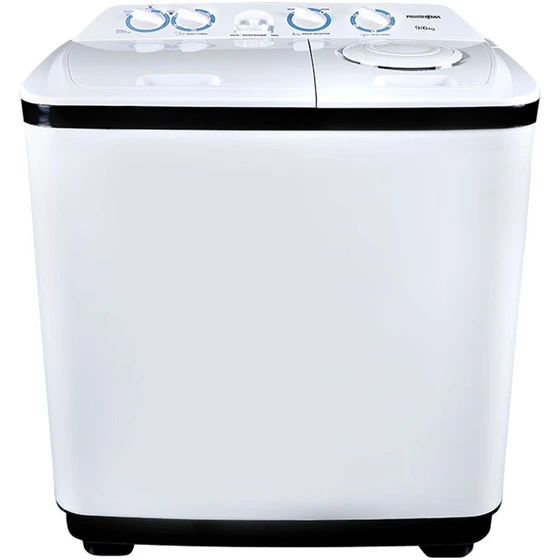 خرید و قیمت ماشین لباسشویی دوقلو پاکشوما 9.6 کیلویی مدل PTN-9604AJ اPakshoma 9.6 kg twin washing machine model PTN-9604AJ | ترب