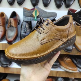 خرید و قیمت کفش طبی مردانه چرم طبیعی تبریز مدل کلارک کد1149 | ترب