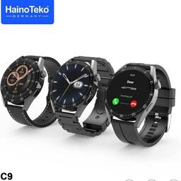 خرید و قیمت ساعت هوشمند هاینو تکو Haino teko c9 دارای سه بند متفاوت وبلوتوث 5.0 اتصال به اندروید و iOS (ارسال رایگان) از غرفه کاور جانبی موبایل