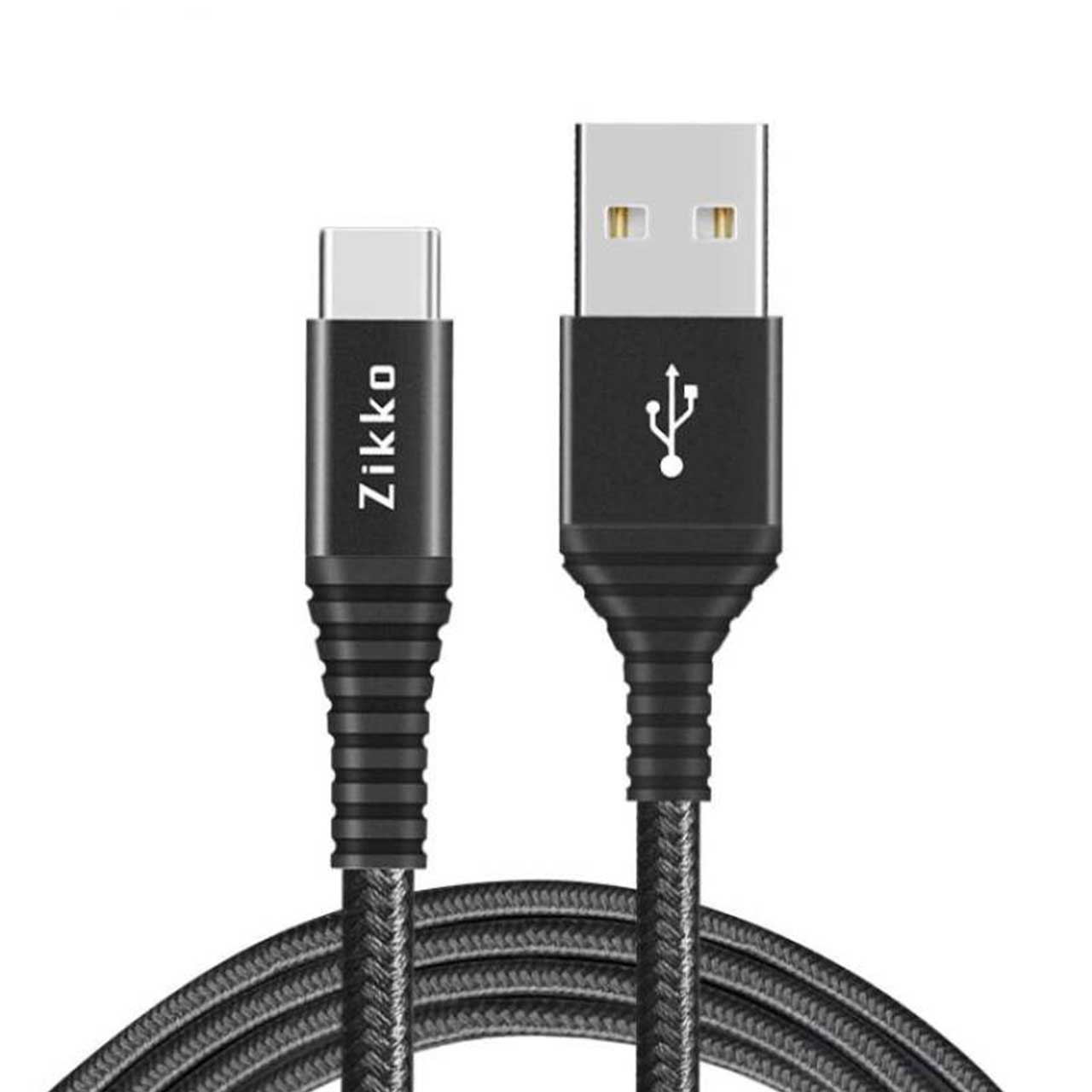 کابل تبدیل USB به USB-C زیکو مدل SC800 طول 1.5 متر - اسمارت سیب