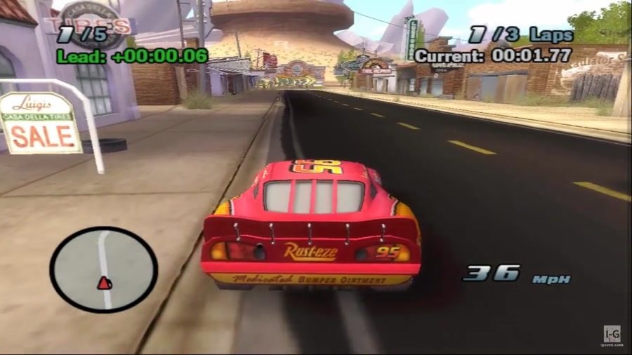 گیم پلی بازی Disney-Pixar Cars برای PS2
