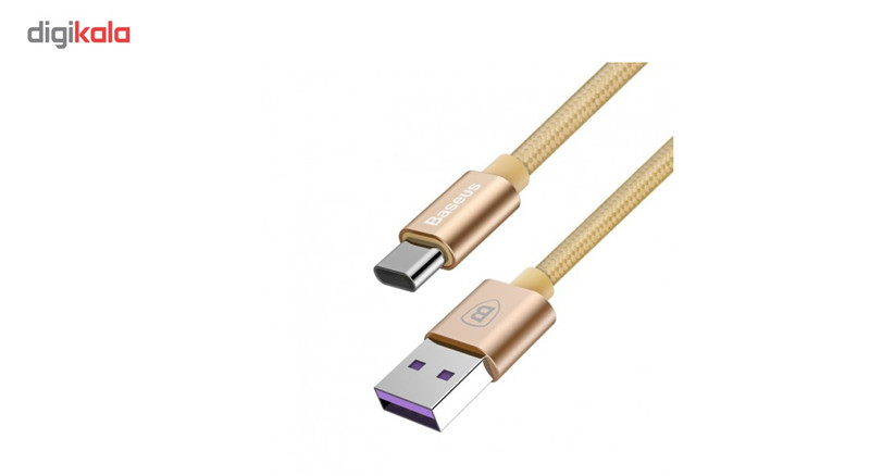 قیمت و خرید کابل تبدیل USB به USB Type-c باسئوس مدل Speed QC به طول 1 متر